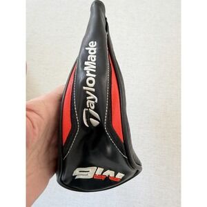 TaylorMade M6 Driver Headcover Black Red Golf Club Cover OEM Replacement